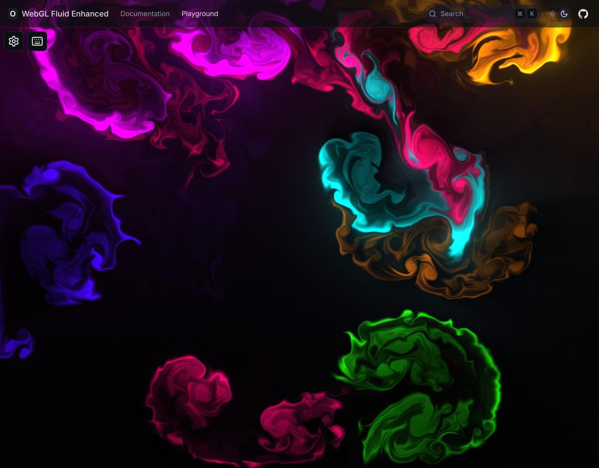 WebGL Fluid Enhanced